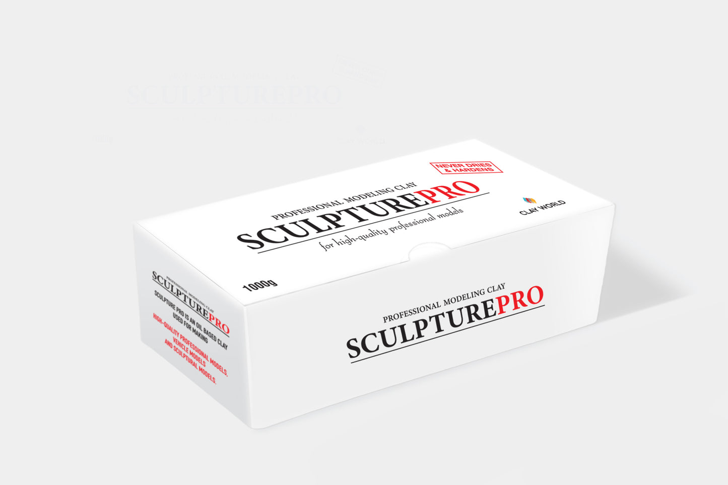 SCULPTURE PRO SOFT TERRACOTA SINGLE | Professional Oil-Based Non-Drying Sculpting Clay2.2lb