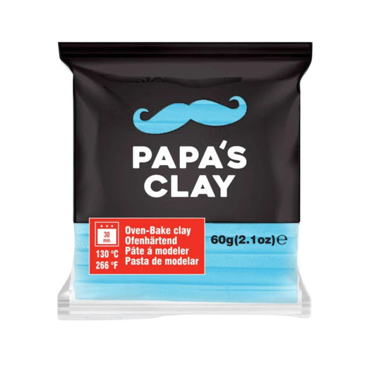 Papa’s Clay Baby Blue Polymer Clay