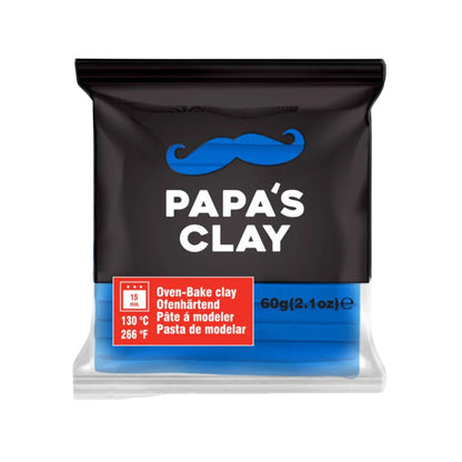 Papa’s Clay Ocean Blue Polymer Clay