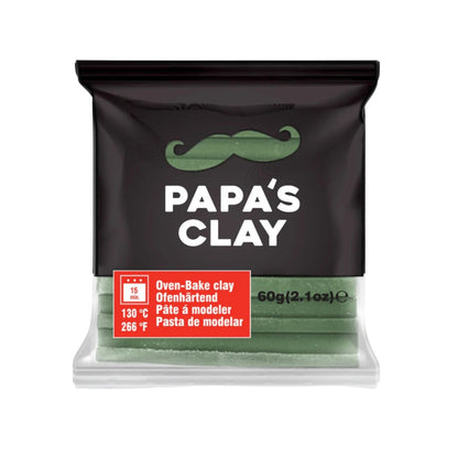 Papa’s Clay Olive Green – Polimerna glina 60 g (2,1 oz)