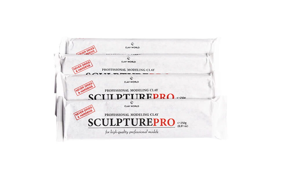 SCULPTURE PRO HARD TERRACOTA | Professional Oil-Based Non-Drying Sculpting Clay2.2lb