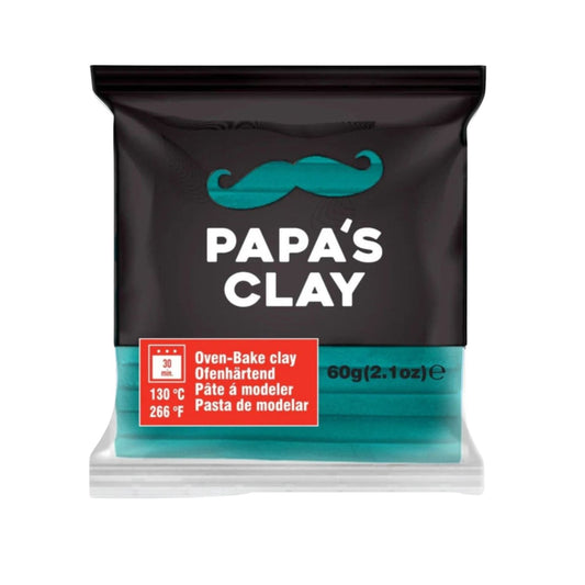Papa’s Clay Turquoise Blue Polymer Clay
