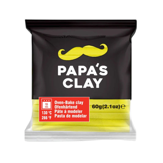 Papa’s Clay Yellow Polymer Clay