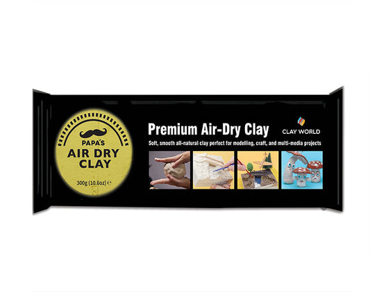 Air Dry Clay yellow 300g