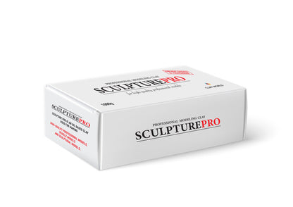 SCULPTURE PRO SOFT GRAY | Professional Oil-Based Non-Drying Sculpting Clay2.2lb