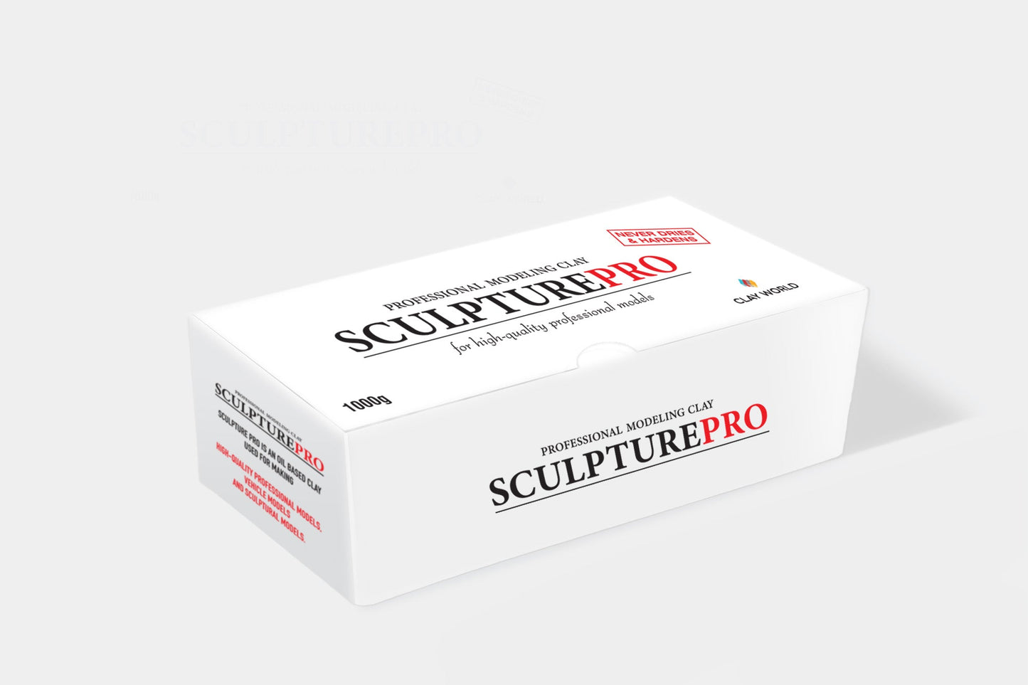 SCULPTURE PRO SOFT TERRACOTA SINGLE | Professional Oil-Based Non-Drying Sculpting Clay2.2lb